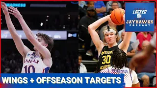 Kansas Jayhawks Basketball Offseason Wings Breakdown + Transfer Portal & Freshman Targets