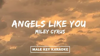 Miley Cyrus - Angels Like You (Karaoke) | Claveriokey