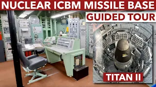 Detailed tour through a NUCLEAR ICBM missile base! (Includes a mock missile launch!)