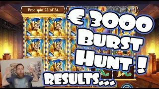 Magical 3K Burst Bonushunt Results!