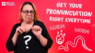 How to get your English pronunciation right every time - a Mini English Lesson