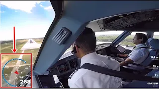 Landing Speed - Cockpit View