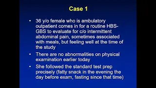 Hepatobiliary Scintigraphy in Non-Acute Conditions by Joseph S. Fotos, M.D.