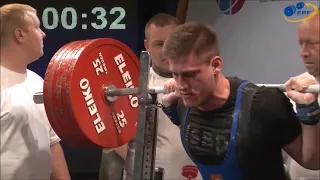 Kristián Slíž - 860 kg - ME v silovom trojboji - 2019 Česko - EPF