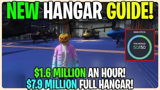 How I Made MILLIONS With The New Hangar! GTA 5 Online Hangar Guide!