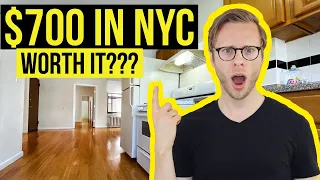CHEAP $700 per month Rent in NYC | 2020 Apartment Tour New York City