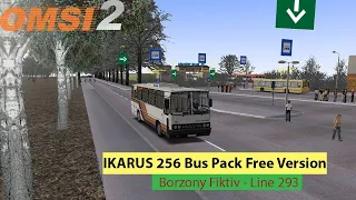 Omsi 2: Ikarus 256 Bus Pack *Free Version* Showcase + Download Link | Borzony Fiktiv - Fast Driving