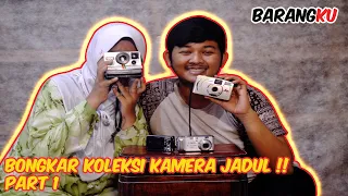 BONGKAR BARANG KUNO EPS.1 KAMERA!! BEDANYA POLAROID DAN ANALOG APA?!! #PART1