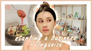 STARTING A BUSINESS!? Plus cooking a lot of korean food weekly vlog in toronto