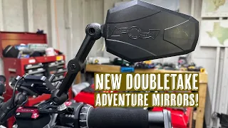 Doubletake Redesigned their Adventure Motorcycle Mirrors! 2024 Version