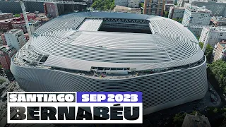 NEW Santiago Bernabéu stadium works (September 2023) | Real Madrid