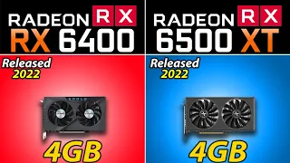 RX 6400 vs. RX 6500 XT | PCIe 3.0 vs. PCIe 4.0 | 20 Games Benchmarks