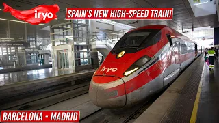 Spain's INCREDIBLE New High-Speed Train | Iryo | Barcelona - Madrid