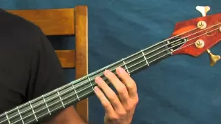 online bass guitar lesson sittin on the dock of the bay otis redding