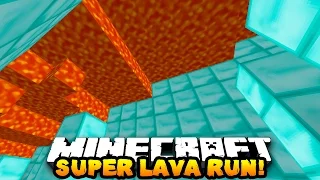 CAN YOU ESCAPE DEATH?!  | Minecraft SUPER LAVA RUN with THE PACK!