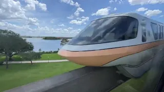 Walt Disney World Express Monorail TTC To Magic Kingdom Full Ride HD POV September 2022 Orlando Fl