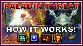 How THREAT Works on PALADIN TANK in Neverwinter M25 - Make sure the Enemies Attack YOU!