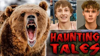 GRIZZLY BEAR attacks TWO COLLEGE WRESTLERS | Haunting Tales