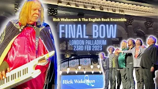 Rick Wakeman at the London Palladium with The English Rock Ensemble take a final Bow