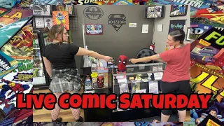 Comic Books and Comedy with the Ladies of Aegis #comicbooks #comicshop