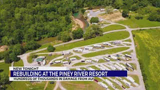 Rebuilding at The Piney River Resort