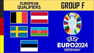 Group F Prediction: BELGIUM, AUSTRIA, SWEDEN, AZERBAIJAN, ESTONIA - Euro 2024 Qualifiers