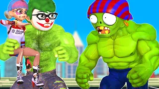 Zombie Fake NickJoker Troll Tani Harley Quinn - Scary Teacher 3D NickHulk vs Giant Zombie Animation
