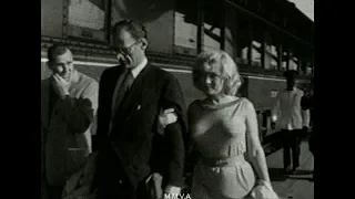 Footage of Marilyn Monroe And Arthur Miller - "Feeling Of Security"