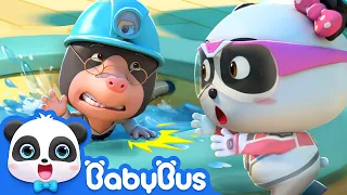 Super Panda Goes on a New Mission | Super Panda Rescue Team | Kids Cartoon | BabyBus