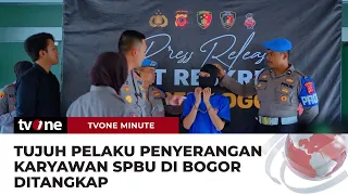Polisi Bekuk Gangster Penyerang Karyawan SPBU di Klapanunggal Bogor | tvOne Minute