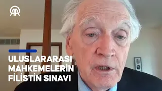 Francis Boyle, uluslararası mahkemelerin Gazze'ye karşı tutumuna ilişkin AA'ya konuştu