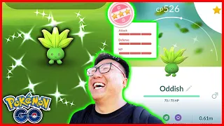 Shundo Oddish Caught on Limited Research Day in Pokemon GO!