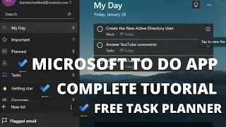 How to Use Microsoft To Do | Free Task Planner!