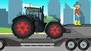 The adventures of #farmers in a green tractor | Farm Work | Przygody Rolników w zielonym Ciągniku