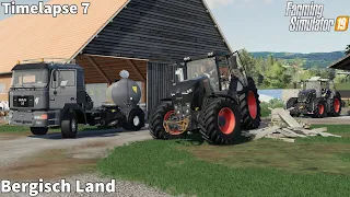 Transport of Pigs to Another Stable, Plowing, Sowing Alfalfa│Bergisch Land│FS 19│Timelapse#7