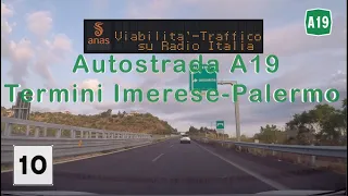 Autostrada A19/A19dir Palermo Catania - Tratto Termini Imerese-Palermo