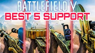 Best 5 Support Weapons Battlefield V 2022