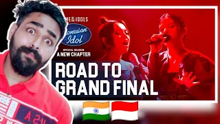 RIMAR X LYODRA - when the party's over (Billie Eilish) - ROAD TO GRAND FINAL - reaction | indonesia