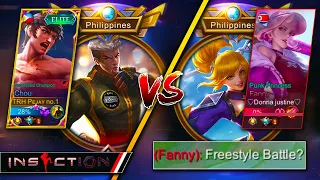 TOP GLOBAL FREESTYLER CHOU VS TOP GLOBAL FREESTYLER FANNY (100 Cables)