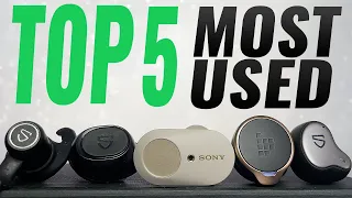 Top 5 True Wireless Earbuds I Used The Most in 2020