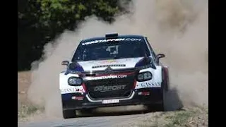 Best of.  Jos Verstappen  Citroen C3 Rally2. Monteberg Rally 2022
