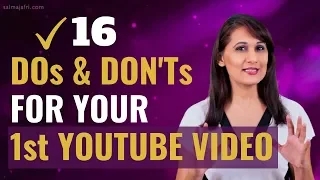 What to Say in Your First YouTube Video