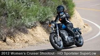MotoUSA Women's Cruiser Shootout:  2012 Harley-Davidson Sportster SuperLow