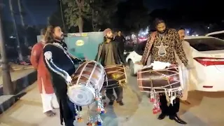 Pakistani Dhol player Mitthu sain papi Khan