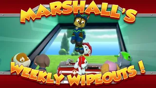 Marshall's Weekly Wipeouts! (Season 3 - Pups Save Their Floating Friends)