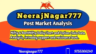 Live market Chart Analysis DJI NASDAQ #NIFTY #BankNifty