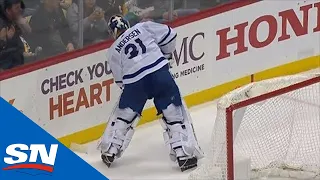 Teddy Blueger Scores After Frederik Andersen Turns The Puck Over