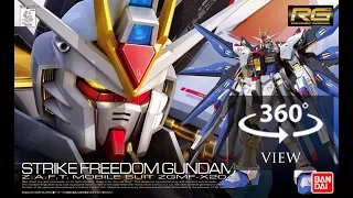 [360°Degree] RG 1/144 Strike Freedom Gundam