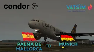 FENIX A320 |Palma de Mallorca - Munich| MSFS🌍CONDOR✨