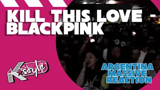 'BLACKPINK 'KILL THIS LOVE' MASSIVE MV REACTION // 블랙핑크 리액션 아르헨티나'